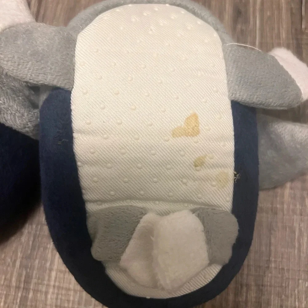 Kids Boys Size Small 5/6 Elephant Slippers